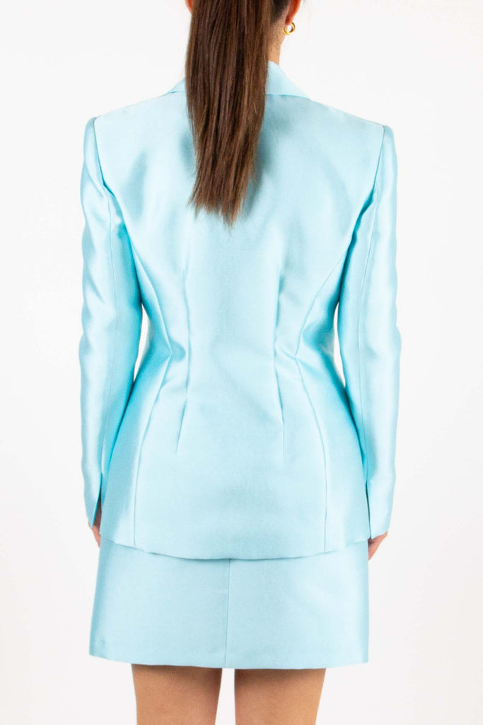 BLUGIRL Giacca blazer in mikado lucido