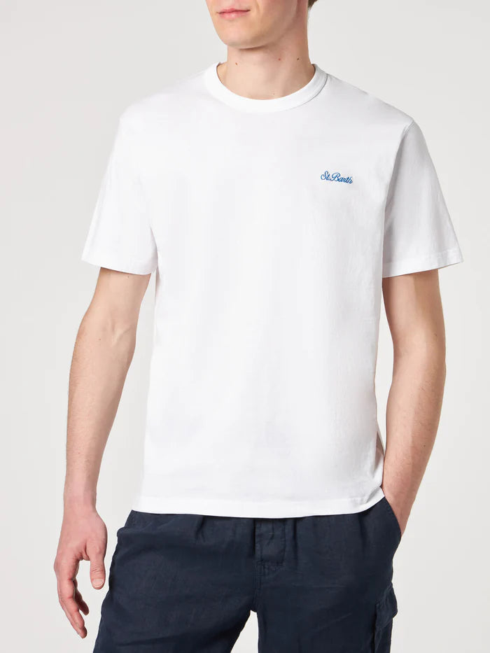 MC2 SAINT BARTH T-shirt con ricamo