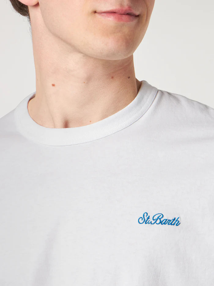 MC2 SAINT BARTH T-shirt con ricamo