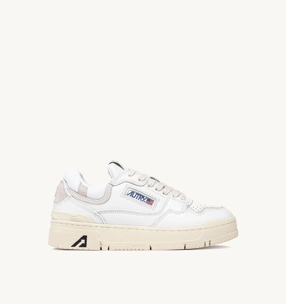 AUTRY Sneakers Clc In Pelle Colore Bianco