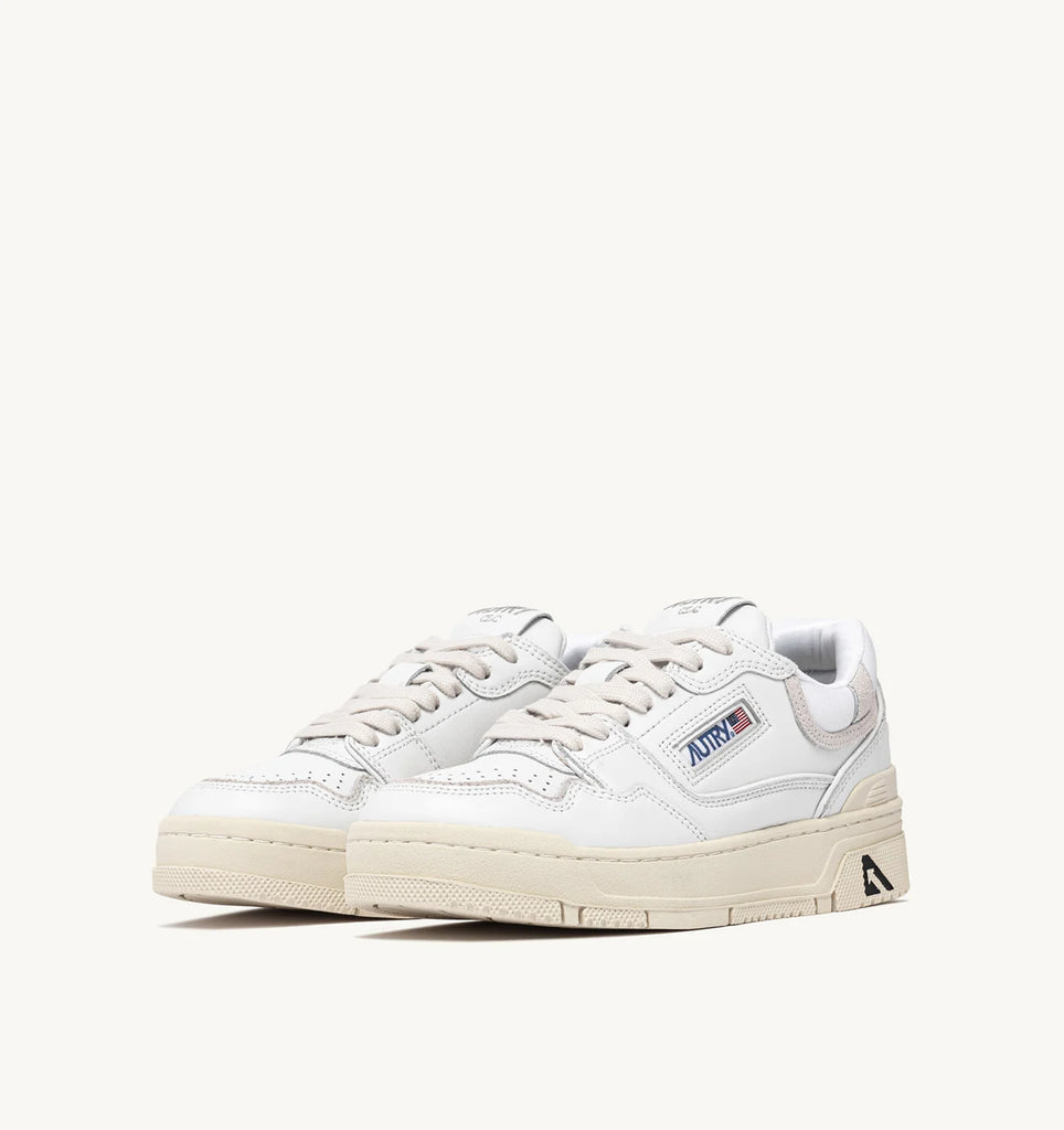 AUTRY Sneakers Clc In Pelle Colore Bianco