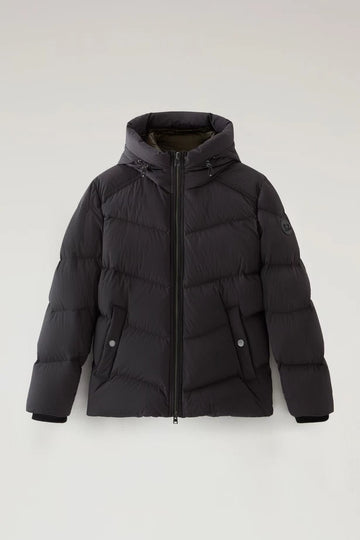 WOOLRICH Piumino Premium in nylon elasticizzato