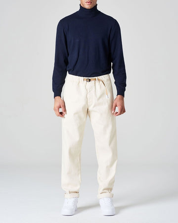WHITE SAND Pantalone lungo Ecrù selvedge