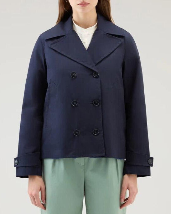 WOOLRICH Peacoat Havice in Best Cotton