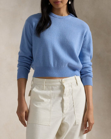 POLO RALPH LAUREN Maglia girocollo corta in misto lana
