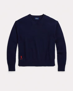 POLO RALPH LAUREN Maglia girocollo corta in misto lana
