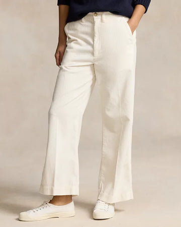 POLO RALPH LAUREN Pantaloni in velluto a coste e gamba larga