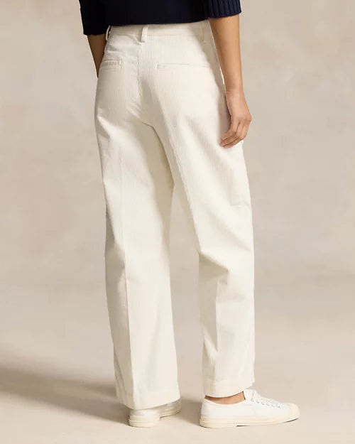 POLO RALPH LAUREN Pantaloni in velluto a coste e gamba larga