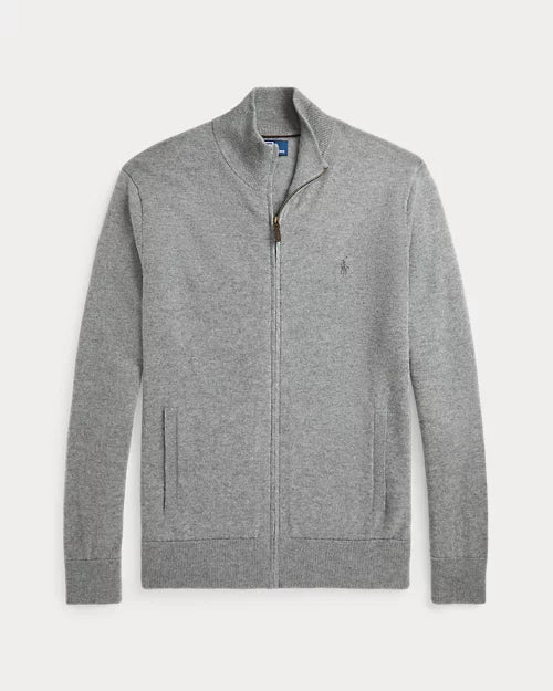 POLO RALPH LAUREN Maglia in lana con zip intera
