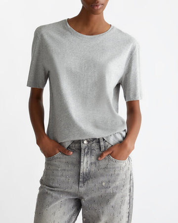 LIU JO T-shirt over in jersey