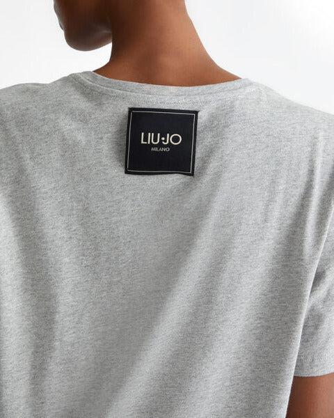 LIU JO T-shirt over in jersey