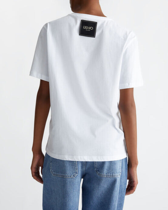 LIU JO T-shirt over in jersey
