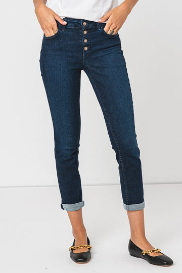 LIU JO Jeans skinny con bottoni