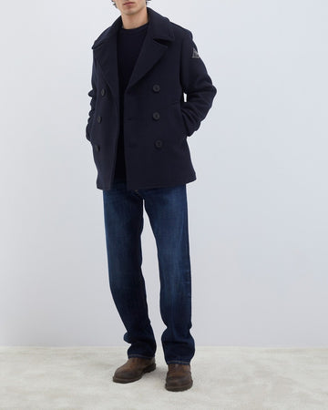 ROY ROGER'S Peacoat Melton