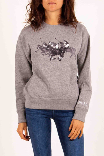 POLO RALPH LAUREN Felpa girocollo con grafica