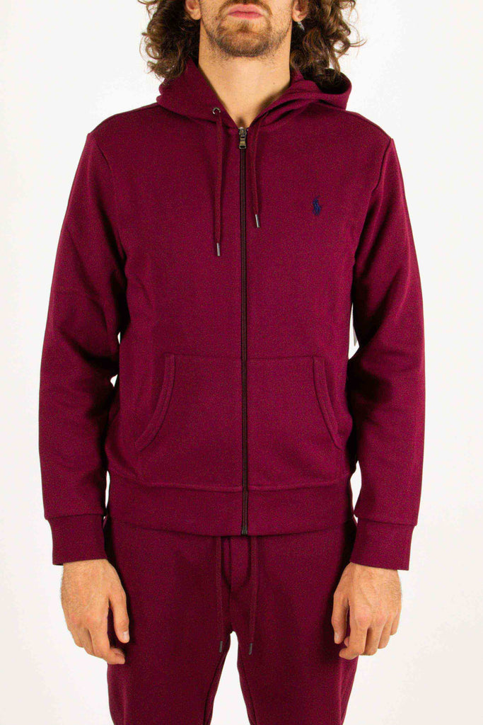 POLO RALPH LAUREN Felpa full zip con cappuccio