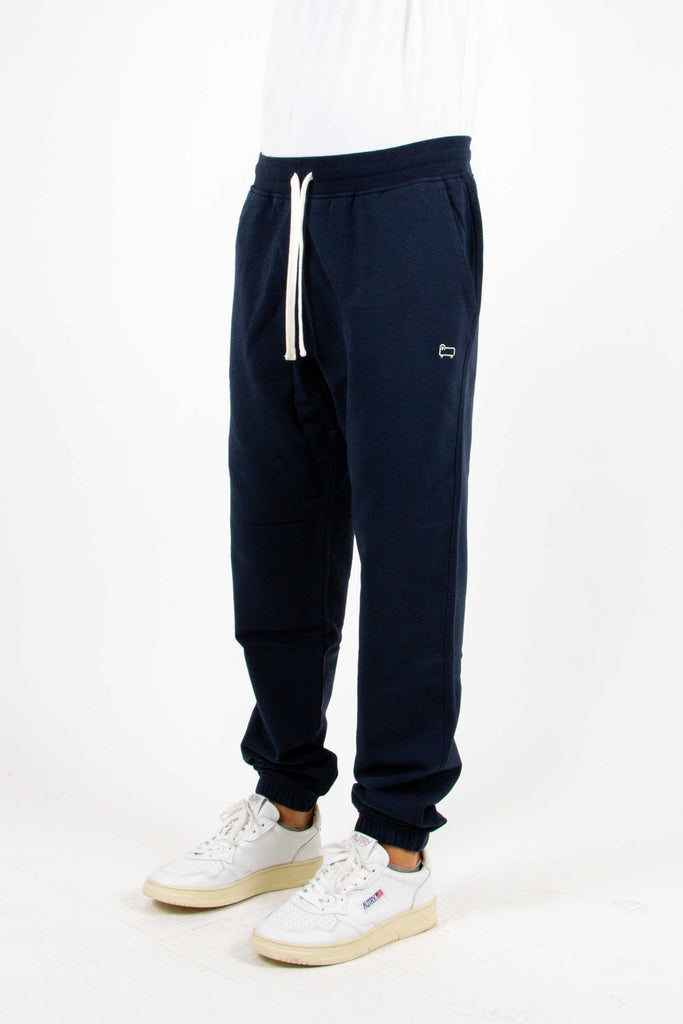 WOOLRICH Pantaloni sportivi American in felpa di cotone