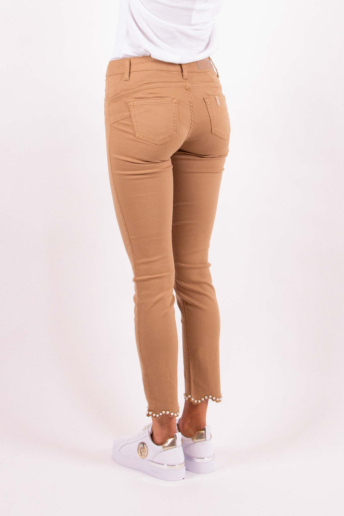 LIU JO Pantalone skinny con applicazioni