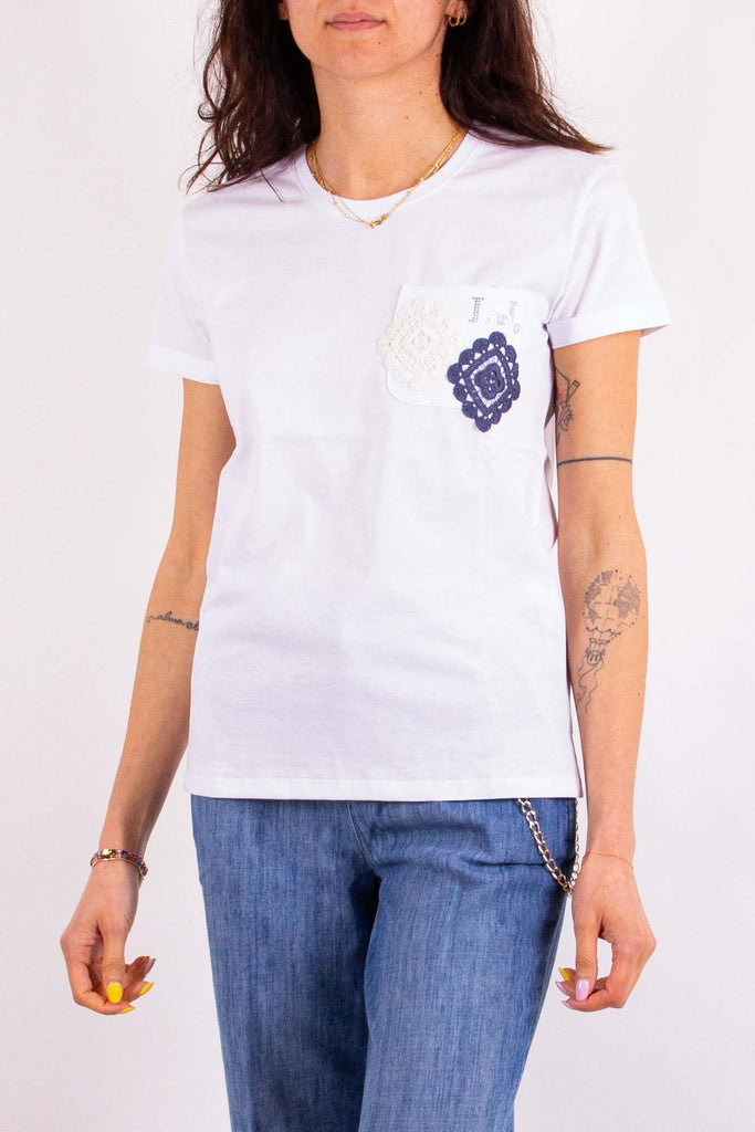 LIU JO T-shirt con applicazioni