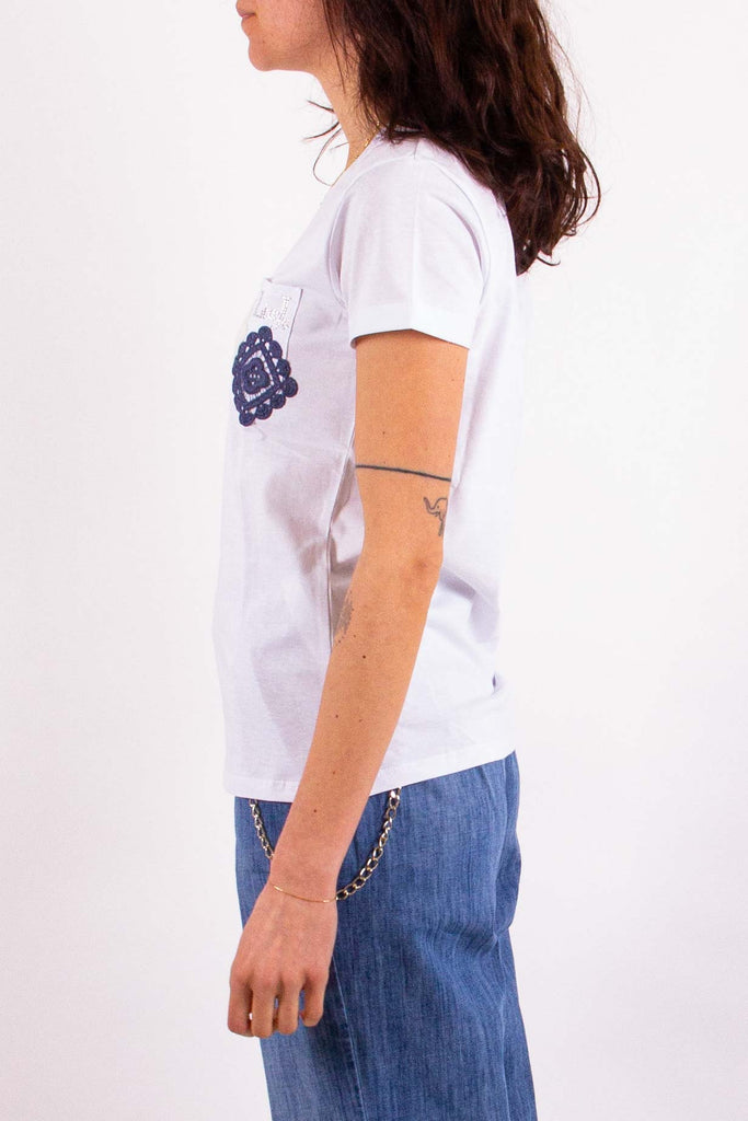 LIU JO T-shirt con applicazioni