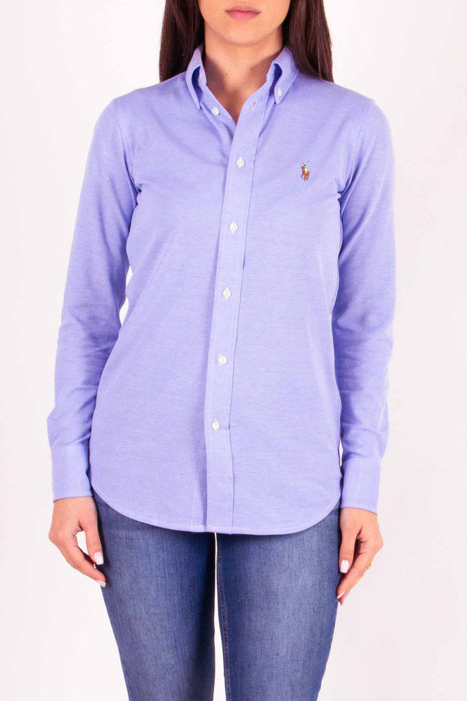 POLO RALPH LAUREN Camicia Oxford in maglia di cotone