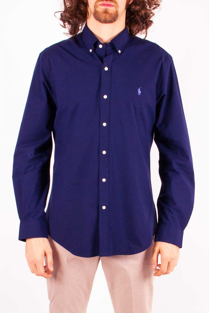 POLO RALPH LAUREN Camicia in popeline stretch Slim-Fit