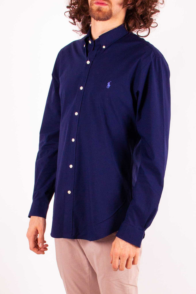 POLO RALPH LAUREN Camicia in popeline stretch Slim-Fit