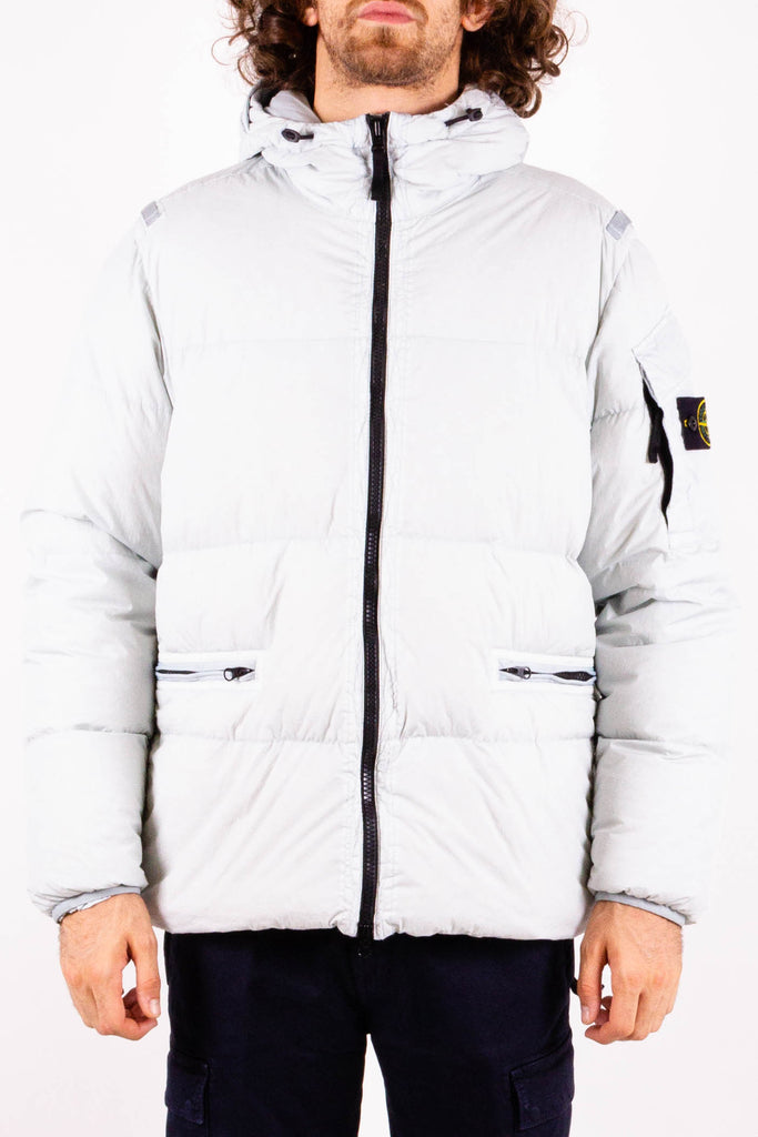 STONE ISLAND Giaccone GARMENT DYED CRINKLE REPS R-NY DOWN