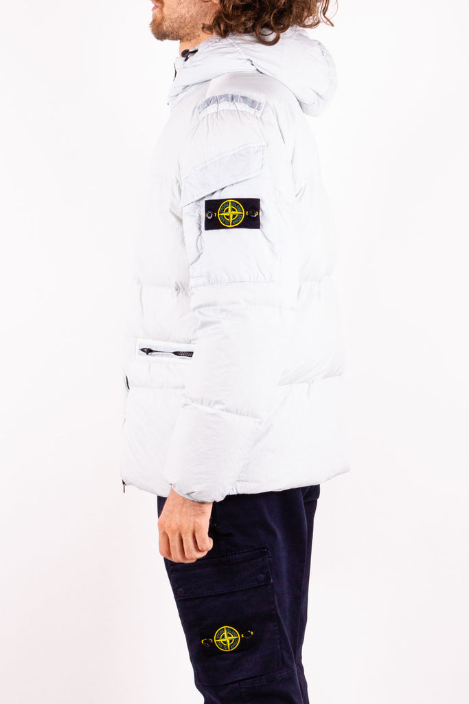 STONE ISLAND Giaccone GARMENT DYED CRINKLE REPS R-NY DOWN