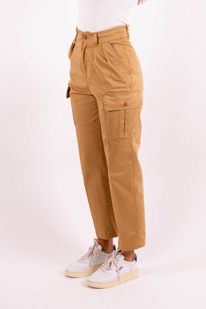 LIU JO Pantaloni cargo in gabardina