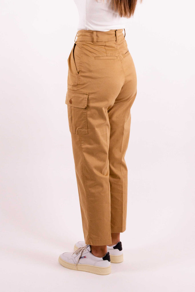 LIU JO Pantaloni cargo in gabardina
