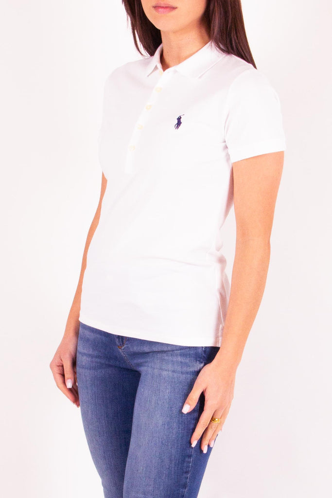 POLO RALPH LAUREN Julie Polo-Slim-Short Sleeve-Polo Shirt