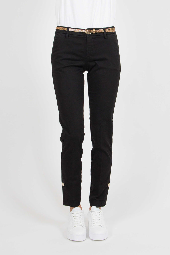 LIU JO Pantalone chino con cintura