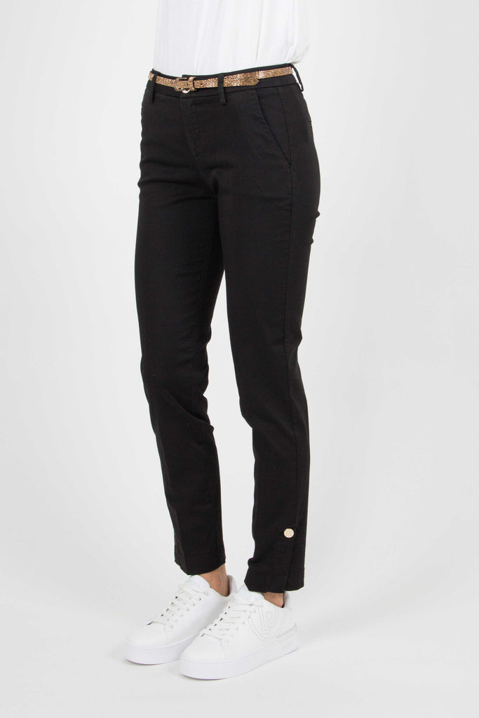 LIU JO Pantalone chino con cintura