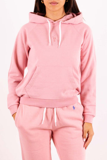 POLO RALPH LAUREN Felpa con applicazione Big Pony in raso