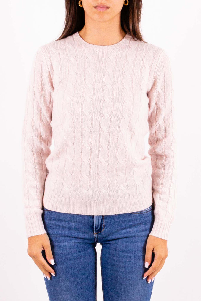 POLO RALPH LAUREN Maglia in cashmere a trecce