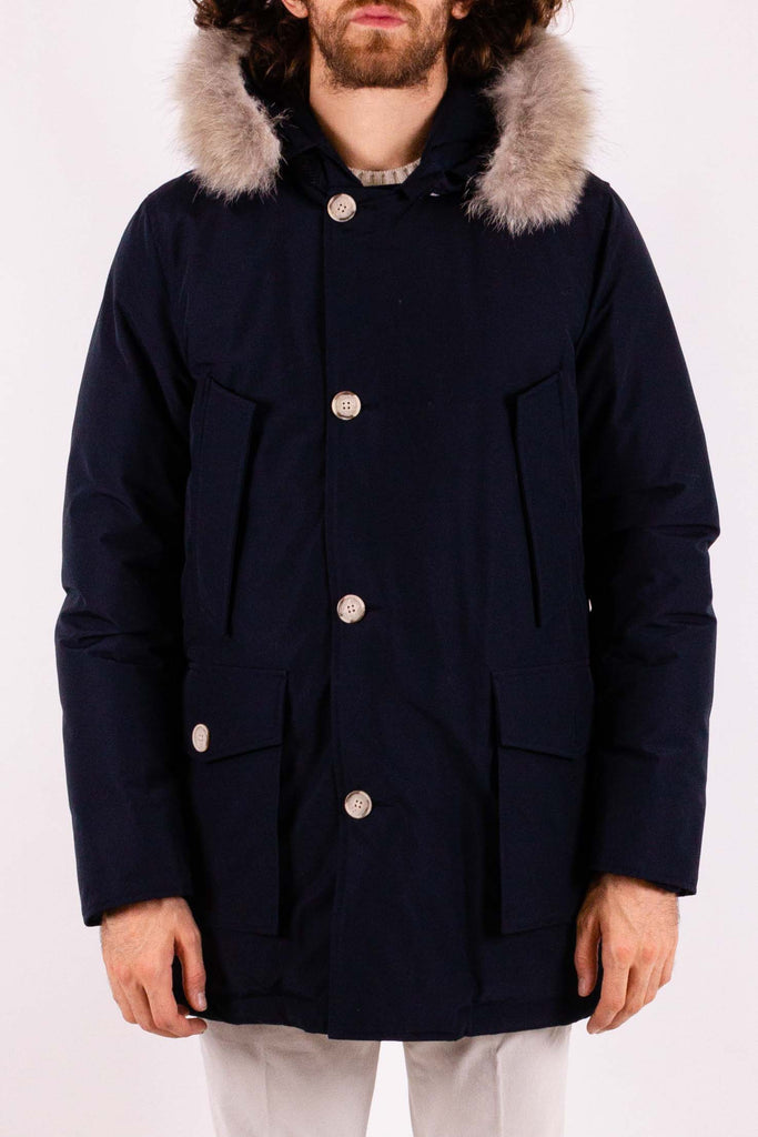 WOOLRICH Arctic Parka in Ramar con pelliccia removibile