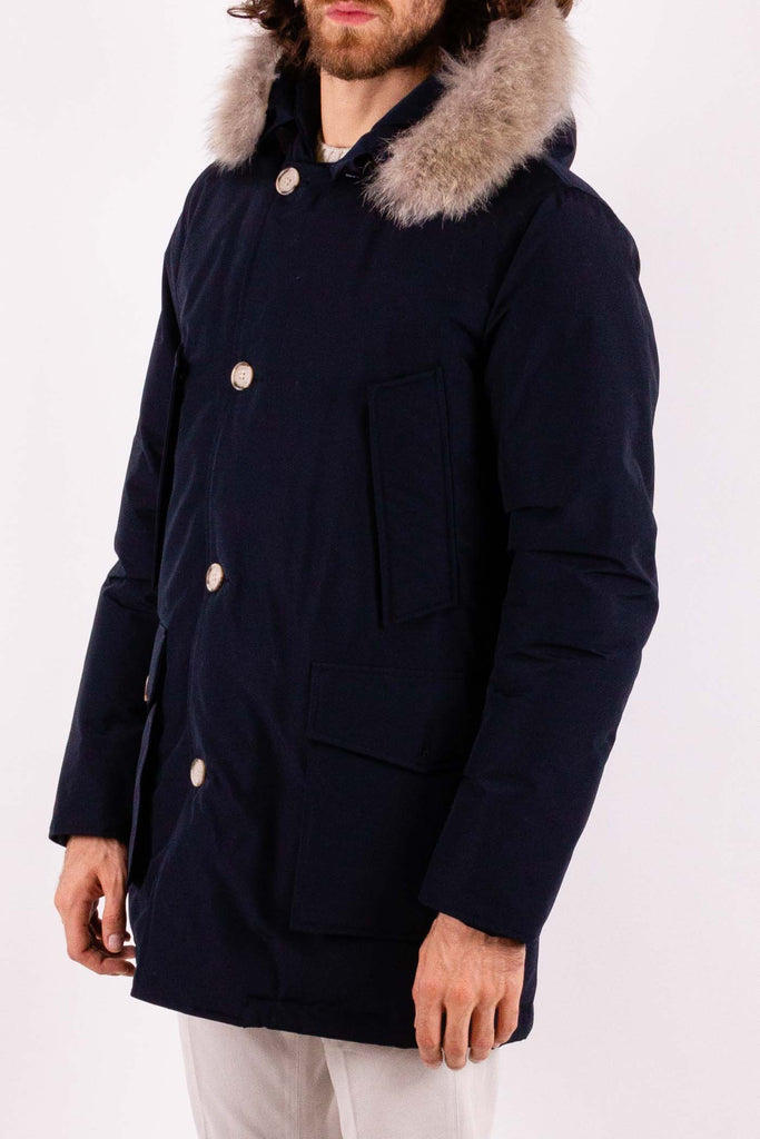 WOOLRICH Arctic Parka in Ramar con pelliccia removibile