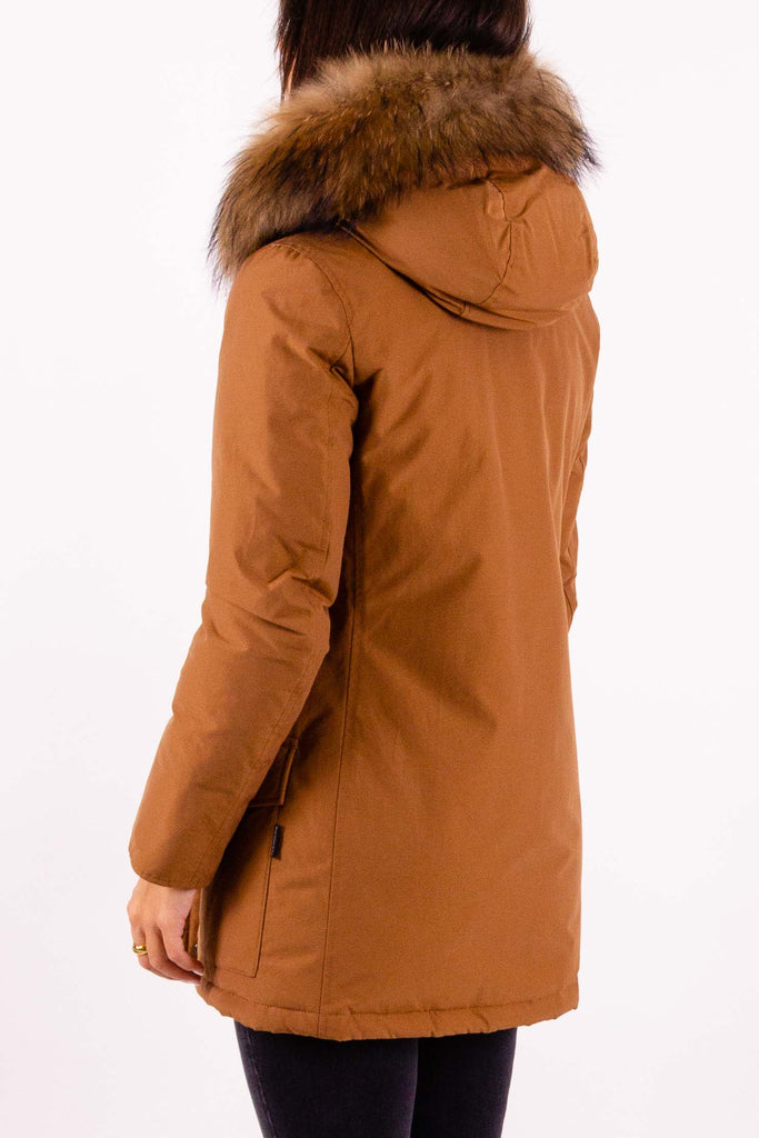 WOOLRICH Authentic Arctic Parka in Ramar con pelliccia removibile