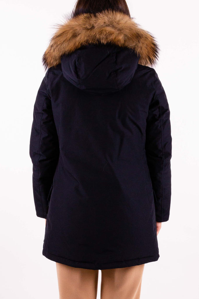 WOOLRICH Authentic Arctic Parka in Ramar con pelliccia removibile