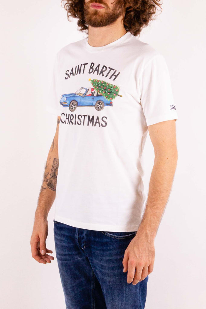 MC2 SAINT BARTH T-shirt stampa Santa Car