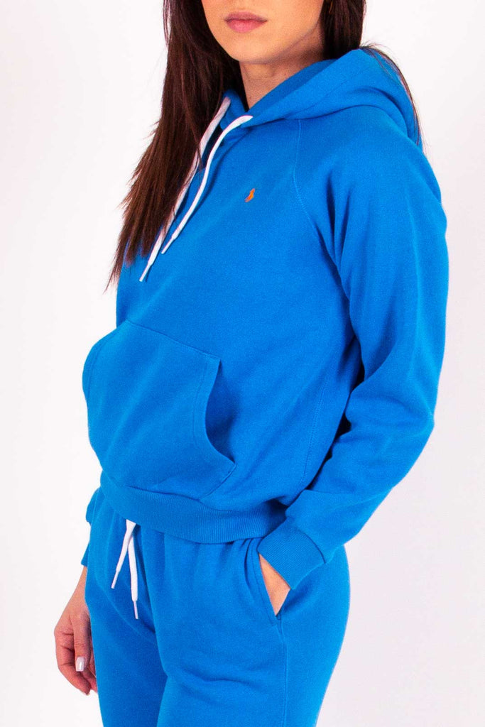 POLO RALPH LAUREN Felpa attillata con cappuccio