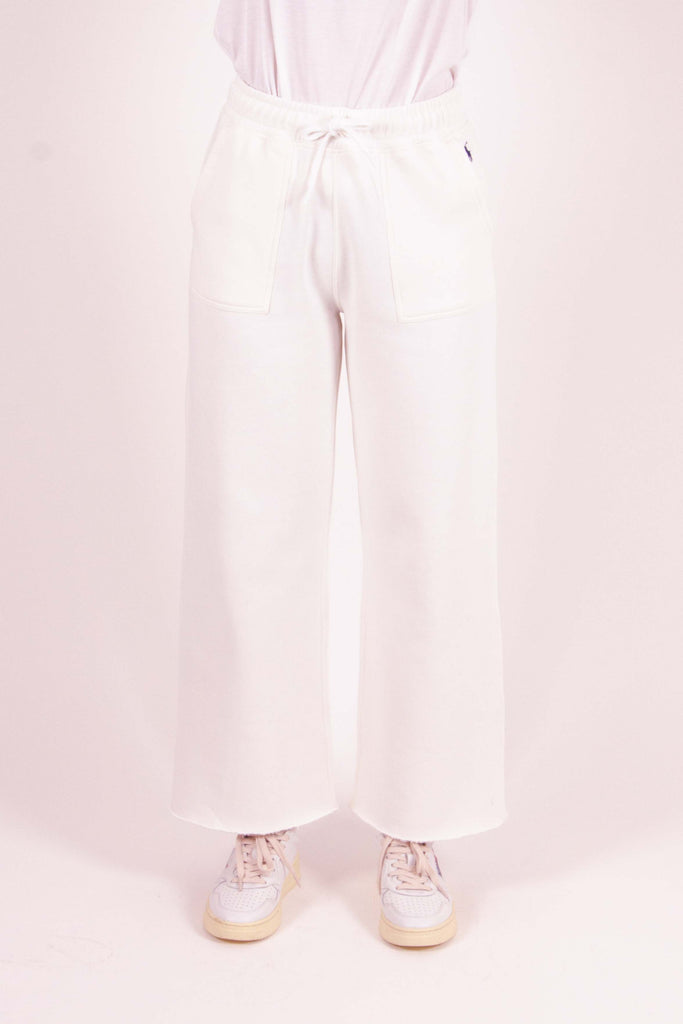POLO RALPH LAUREN Pantaloni in felpa con orli sfrangiati