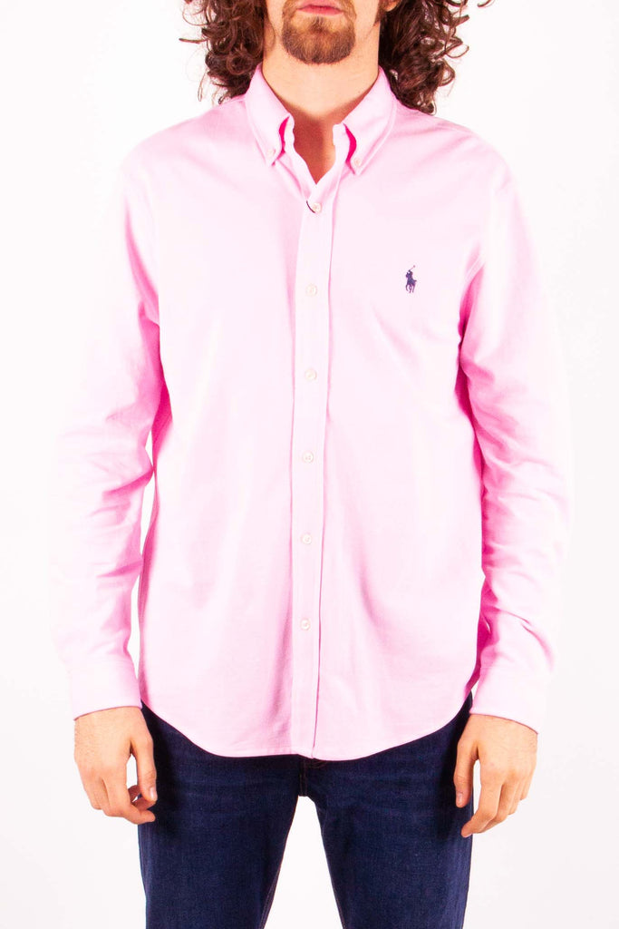 POLO RALPH LAUREN Camicia ultraleggera in piqué