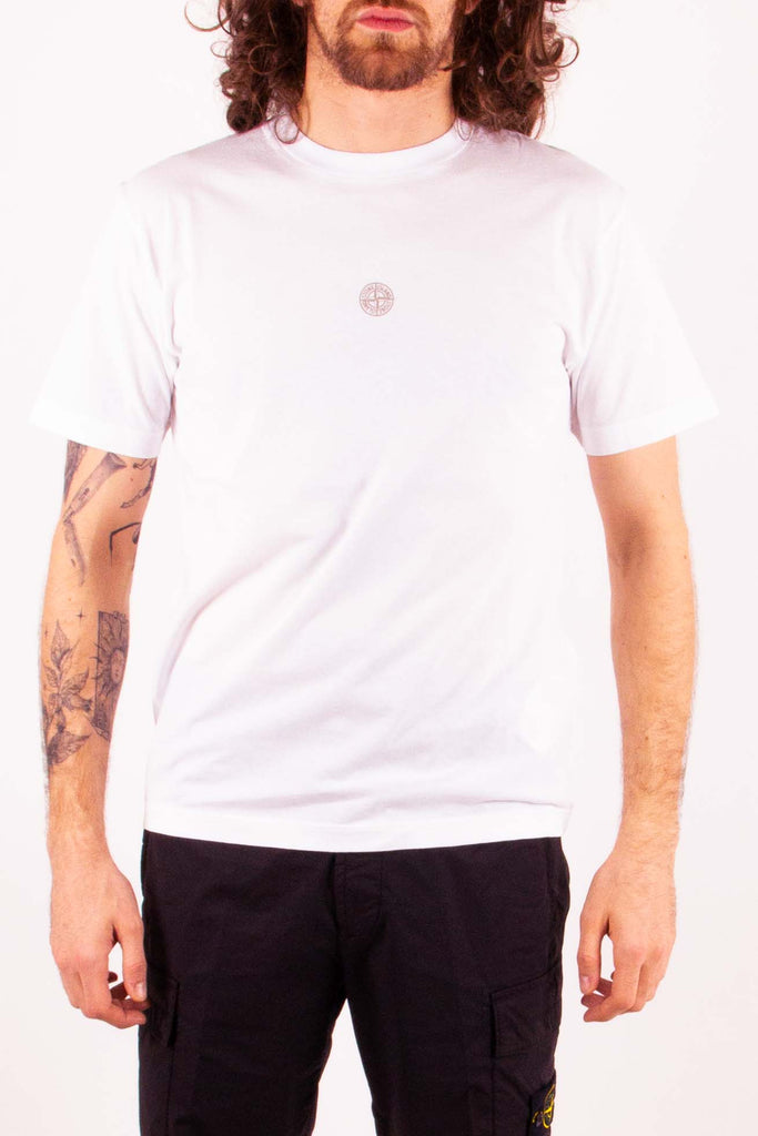 STONE ISLAND T-Shirt LETTERING TWO' PRINT