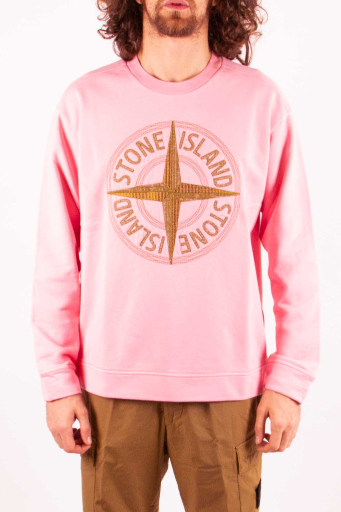 STONE ISLAND Felpa 'STITCHES FOUR' PRINT